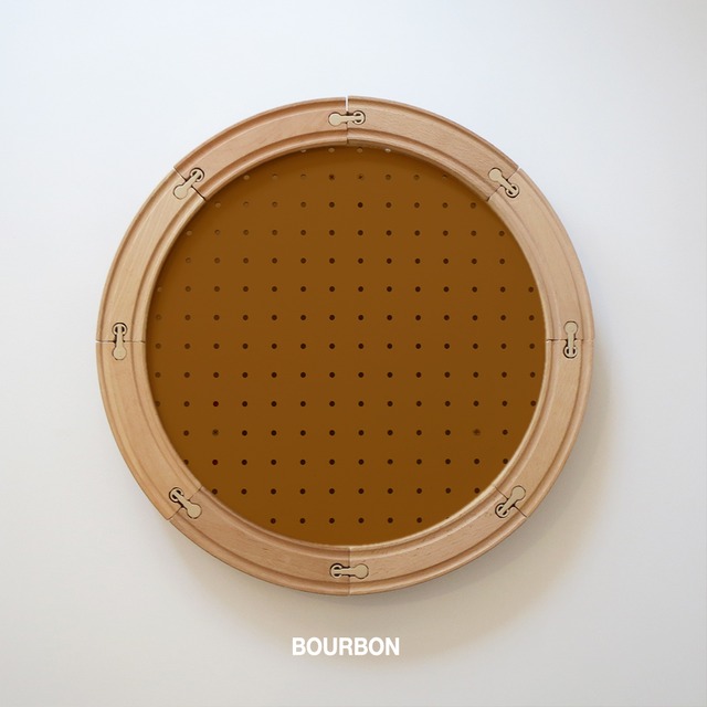 YOU CO. | Wooden Rail Pegboard / circle