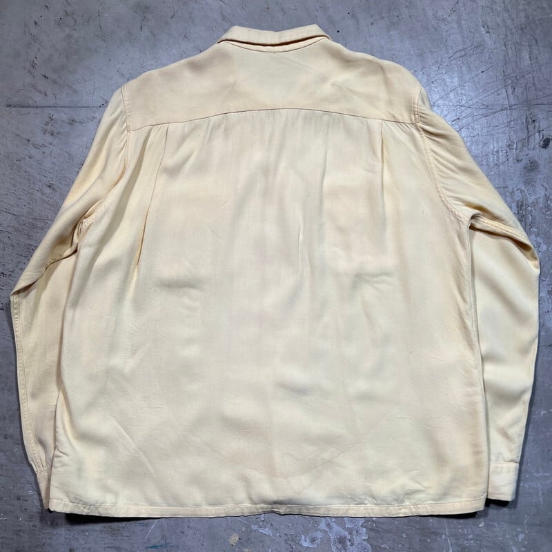 50's Fleetline フリートライン レーヨンギャバジンオープン