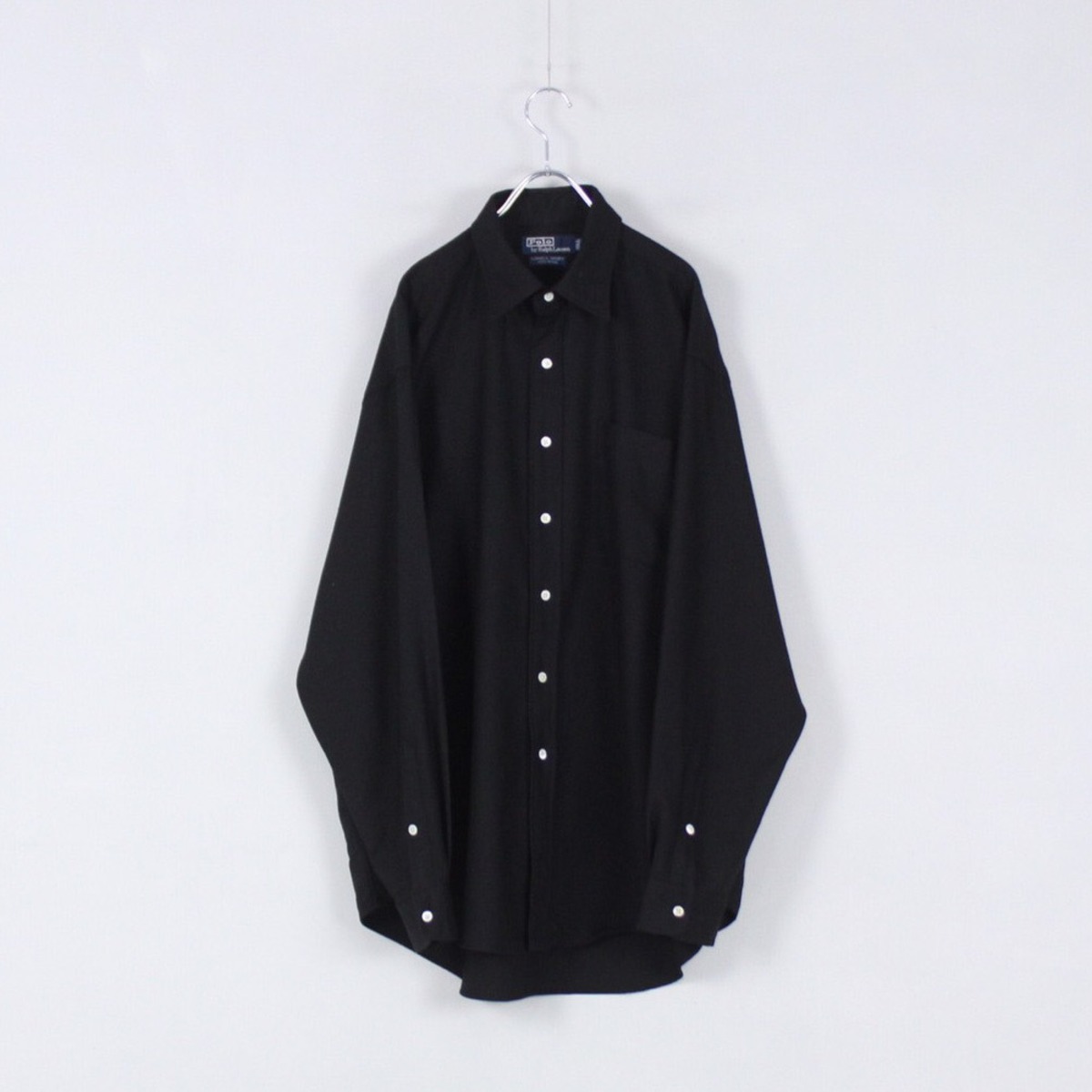 Polo by Ralph Lauren とろみ ウール ブラックドレスシャツ【FF-5125】 | cv