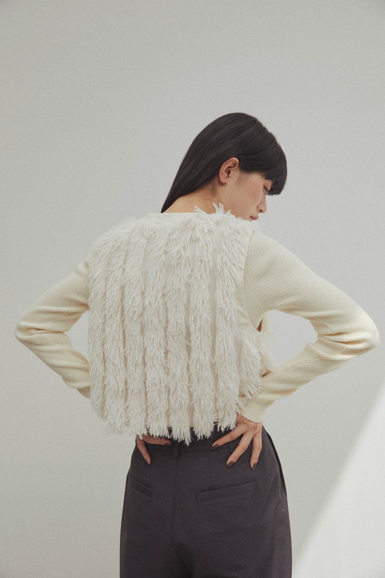 DU250707 Fringe Vest