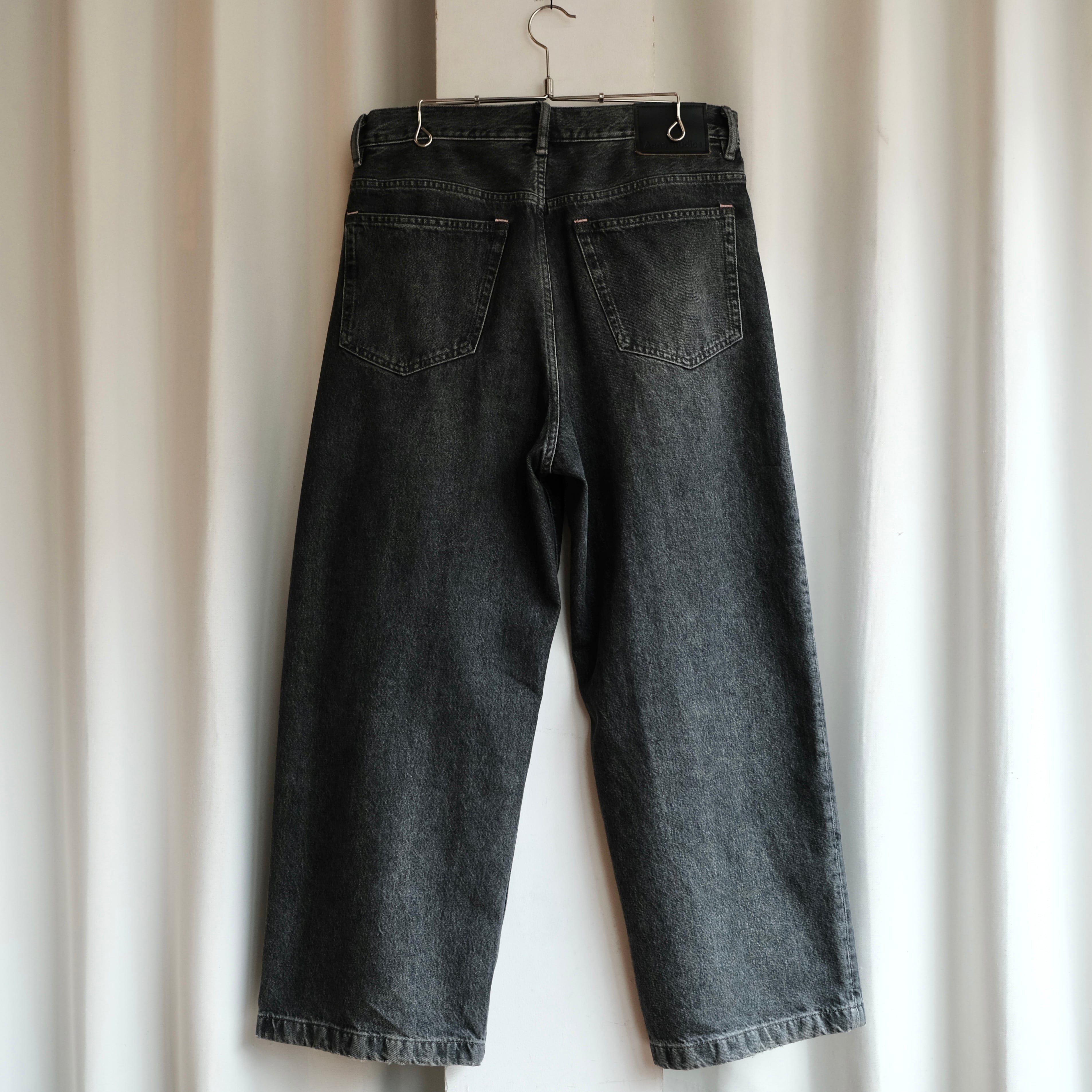 深水光太着用】acne studios 1989 grime black 30 | ヤマダウェブコム