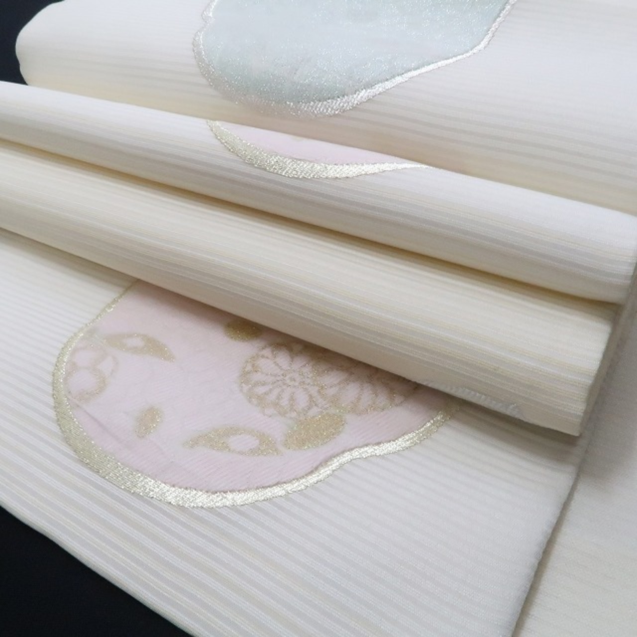 新品 絽 小石丸 瓢箪×蜻蛉 勝ち虫 夏着物 正絹 西陣織 袋帯 4023