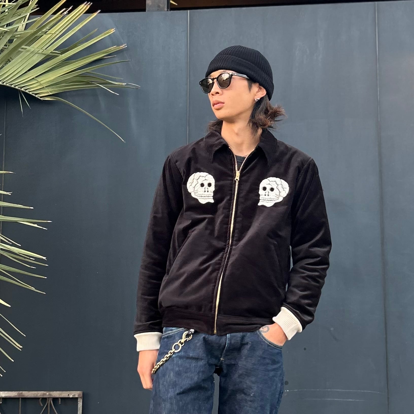 美品　レアWestoveralls Souvenir Jacket リバーシブル WESTOVERALLS (ウエストオーバーオールズ) SOUVENIR JACKET