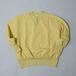 CC LOOPBACK TERRY WIDE CREW NECK SWEAT SHIRT -MASTARD-