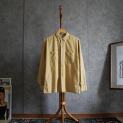 50~60s SLIM and TRIM combed cotton×antron nylon button down box shirt