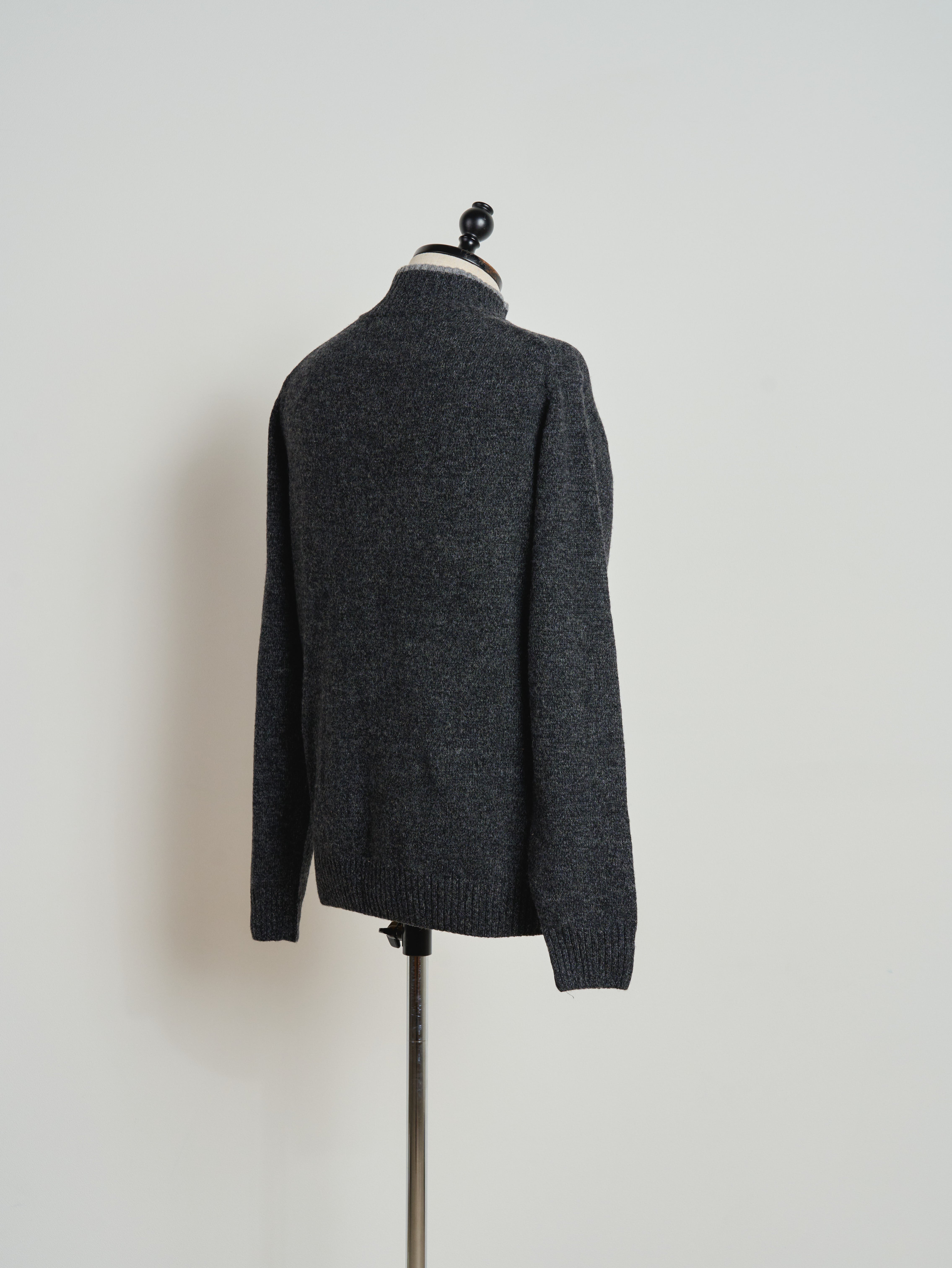 MENS / UNISEX] イタリア製 - ウールスタンドニット | Raum Vintage