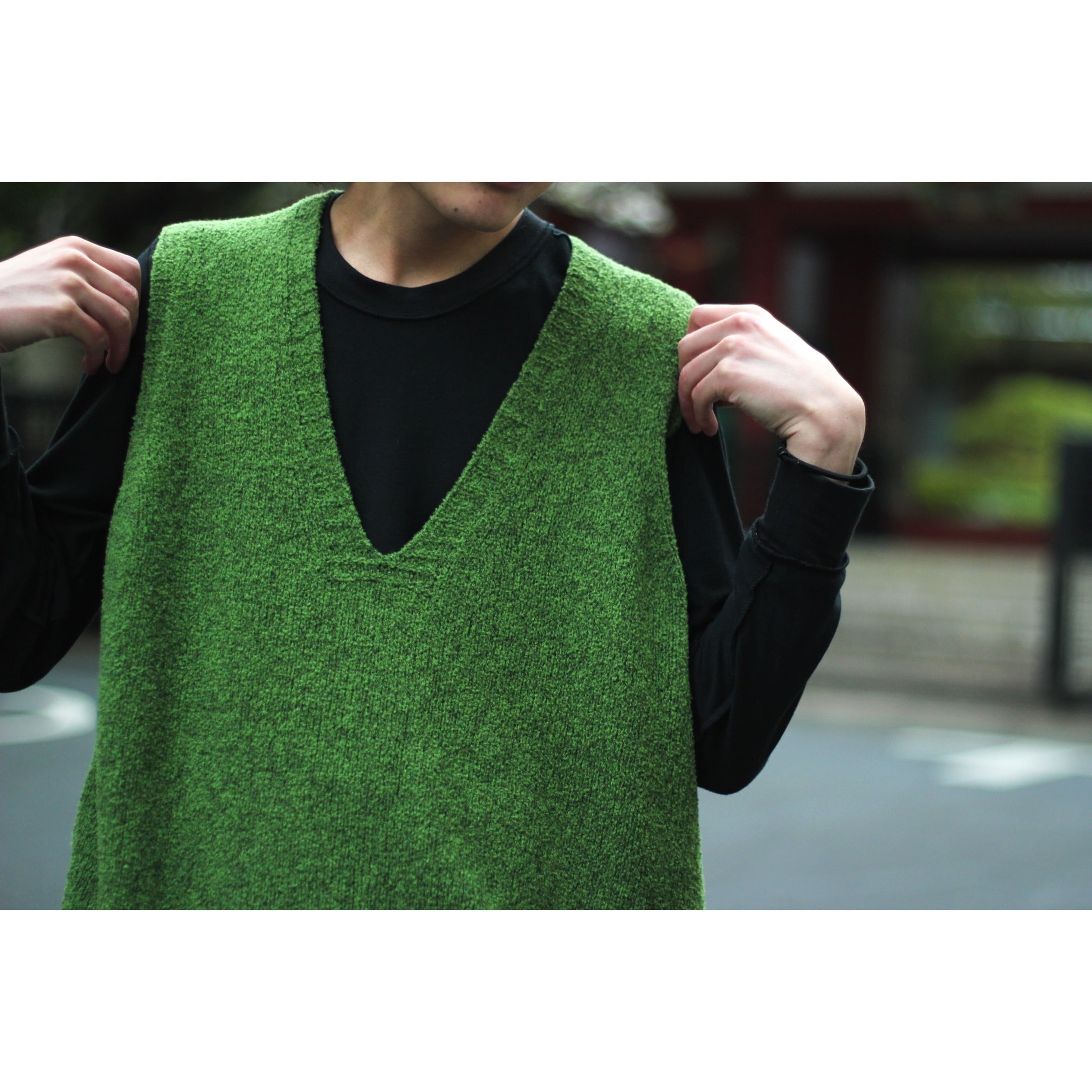 高級 黒タグ】ジョルジオアルマーニ カーキグリーン ダブル 