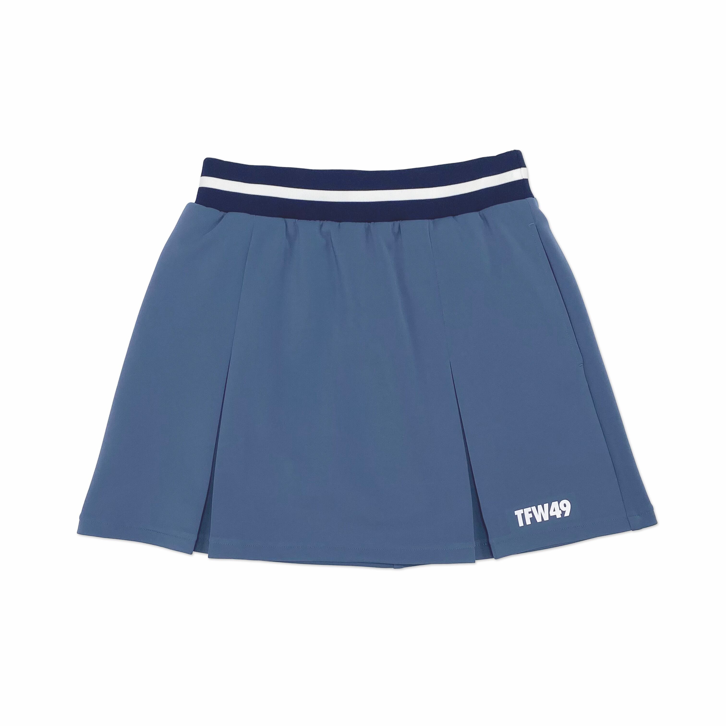TFW49】《WOMEN'S》BOX PLEATED SKIRT（BLUEGREY） | Sandy GOLF
