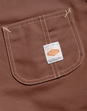 Nudie jeans ヌーディージーンズ  Howie Waxed Chore Jacket ワークジャケット　ブラウン