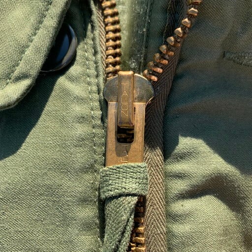 70's U.S.NAVY A-2 デッキジャケット 後期型 カーキ ALPHA社 DSA100-72
