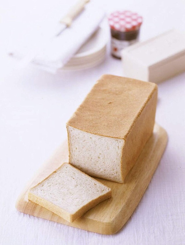 富士ホーロー(Fuji Horo) 食パン型 正方形 0.5斤 焼型 フッ素加工 ベイクウエア 57300