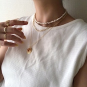 【2way】ゴールド マンテルネックレス