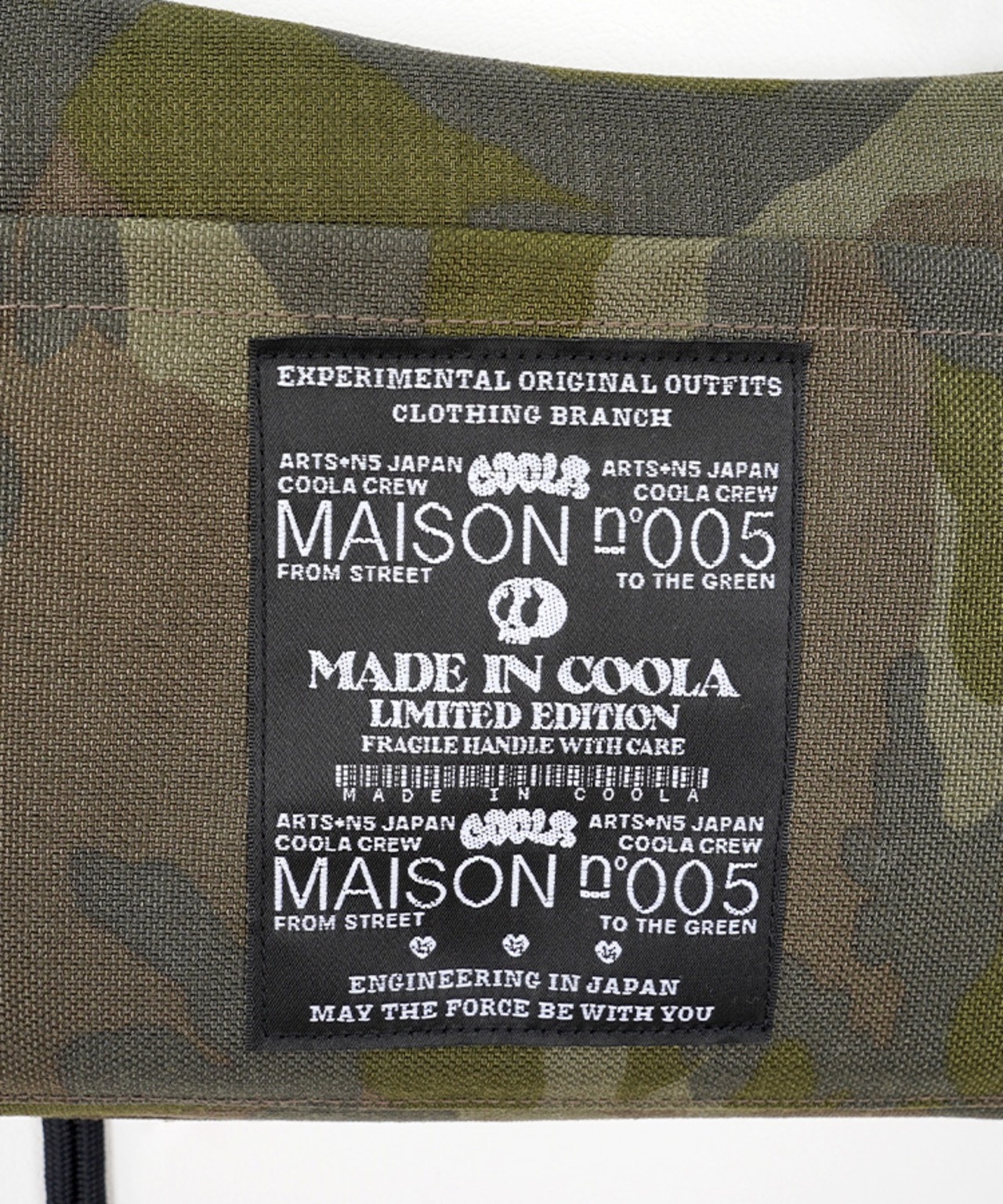 【CORDURA】ボストンテリアショルダーBAG (CAMO)　CQ-44520