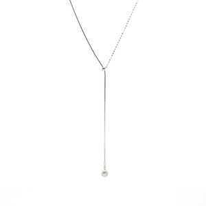 ネックレス：デュオチェーン　ラリエットネックレス　IMPRESSION