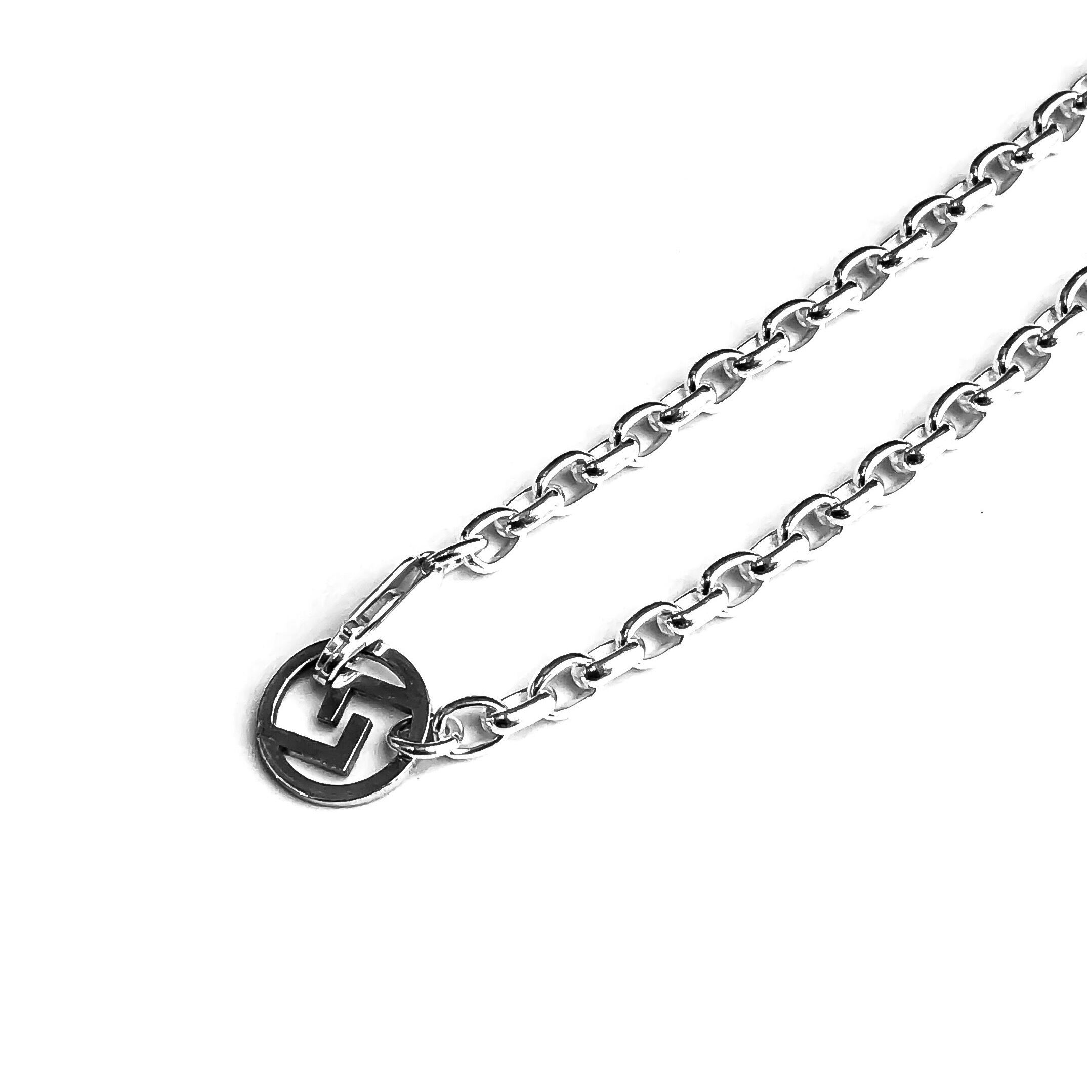 【Luxjewel】Couper necklace いぶし燻加工 50cm