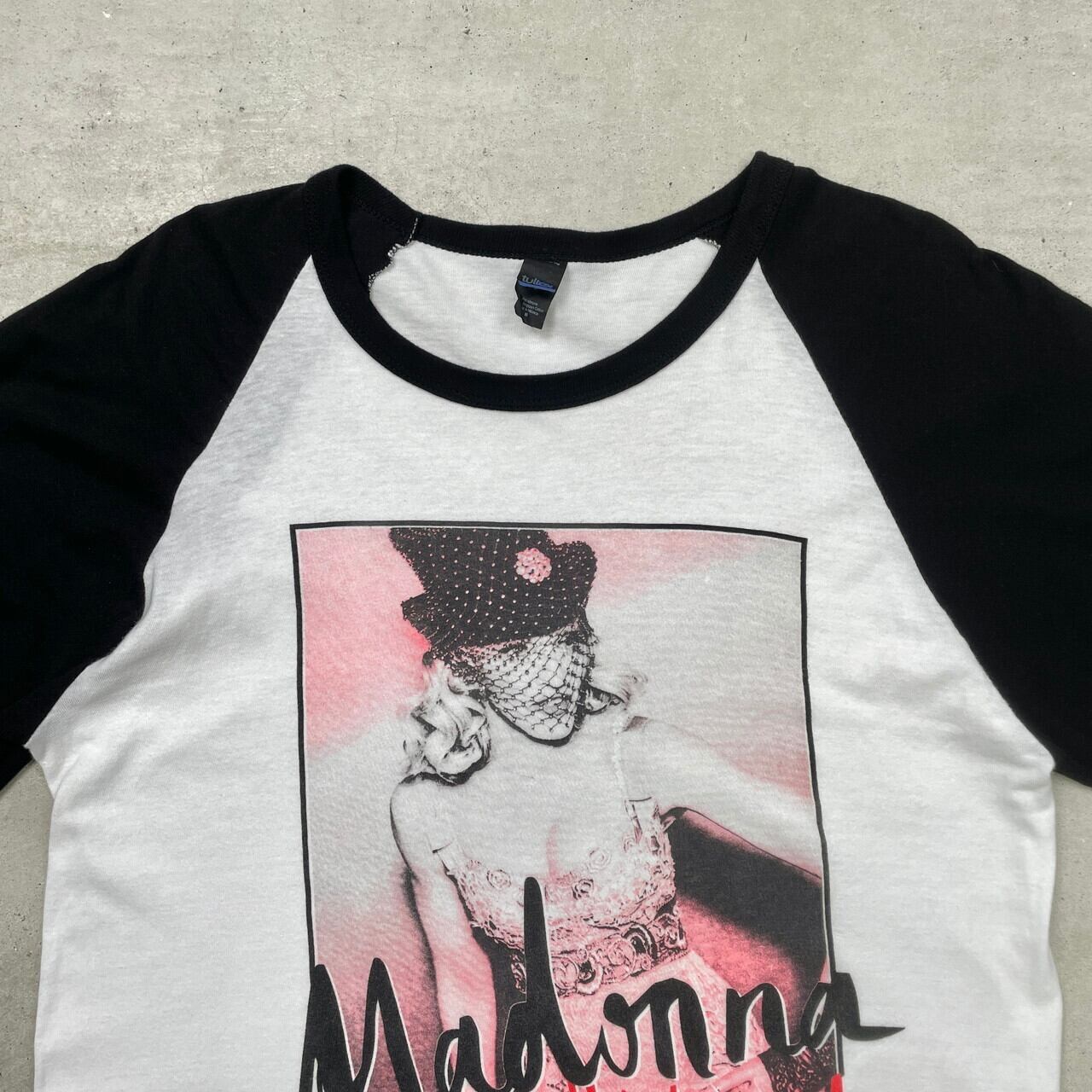 Madonna マドンナ 2015 Rebel Heartツアー ラグランTシャツ メンズM