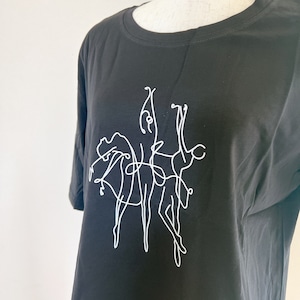 Over size Ballet Dancer T-shirt