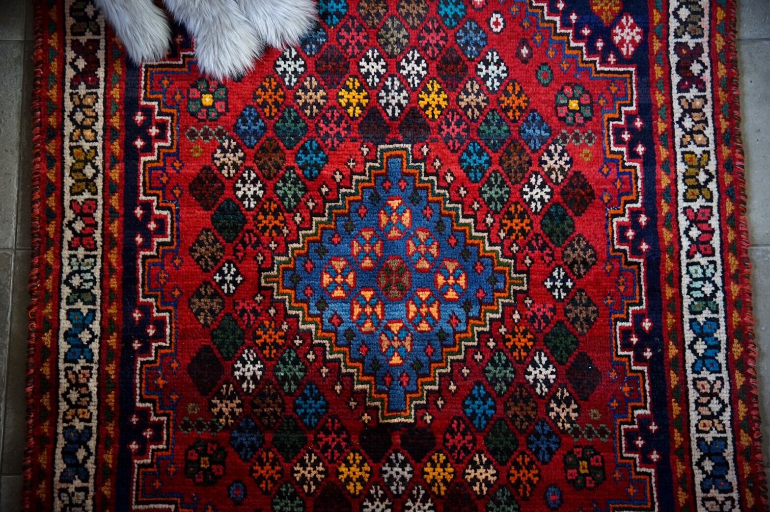 114 -Vintage qashqai rug