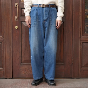 Gurank(グランク) 26SS "Distressed 3stitch painter pants" -IND-
