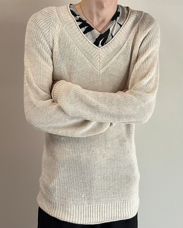 【wjk】v-neck tight knit