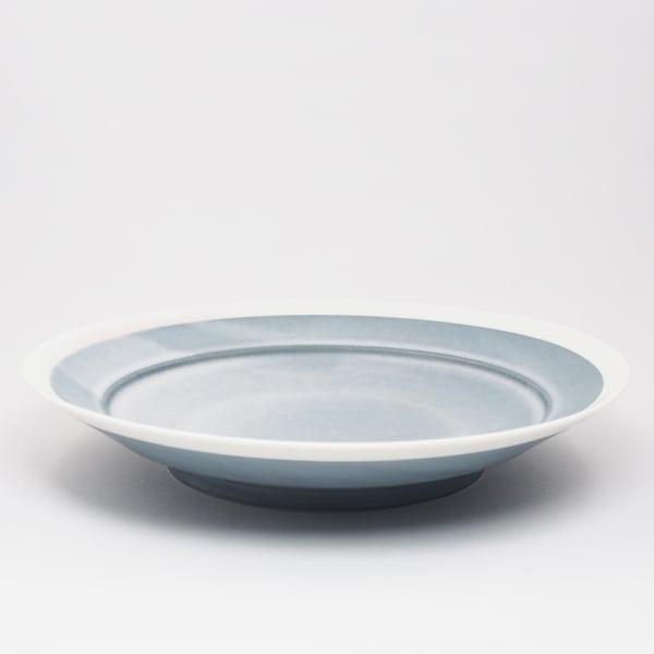 yumiko iihoshi porcelain（イイホシ ユミコ） with4 24plate gray