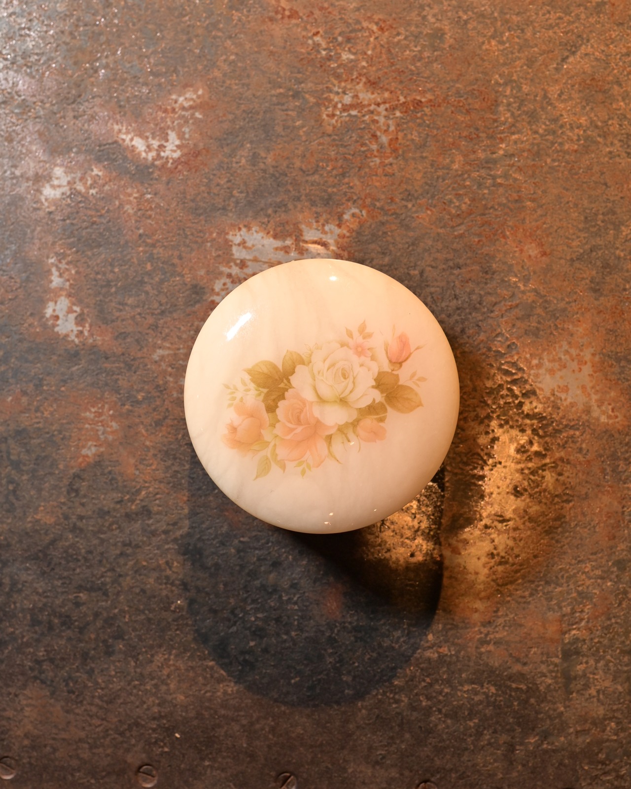 ヴィンテージ雑貨 イタリア製 大理石ジュエリーボックス