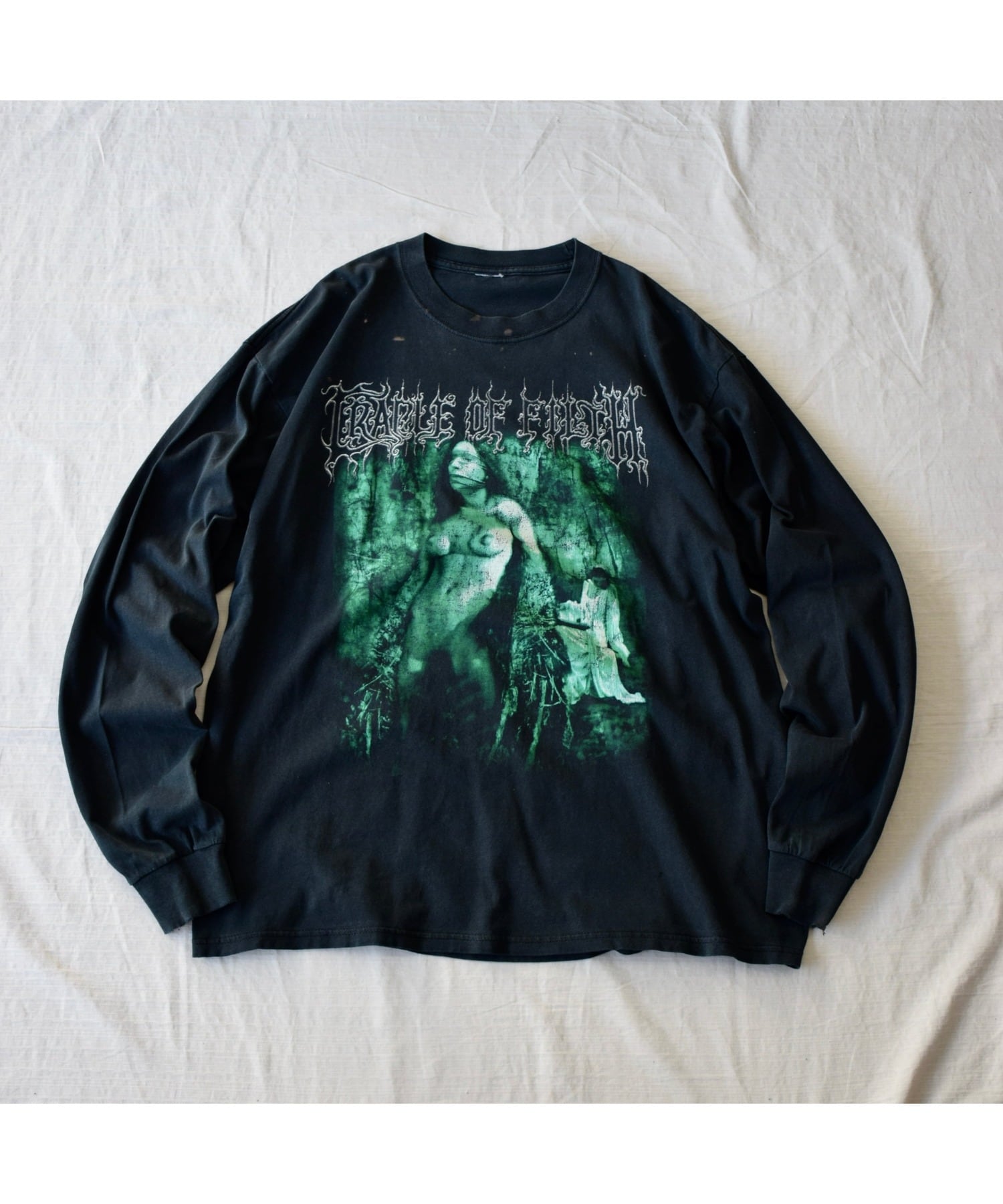 00's CRADLE OF FILTH ロングスリーブTシャツ メンズXL相当 ブラック