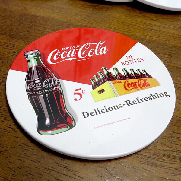 Coca cola】コカコーラコースターセット アメリカン雑貨 プラウドワークス
