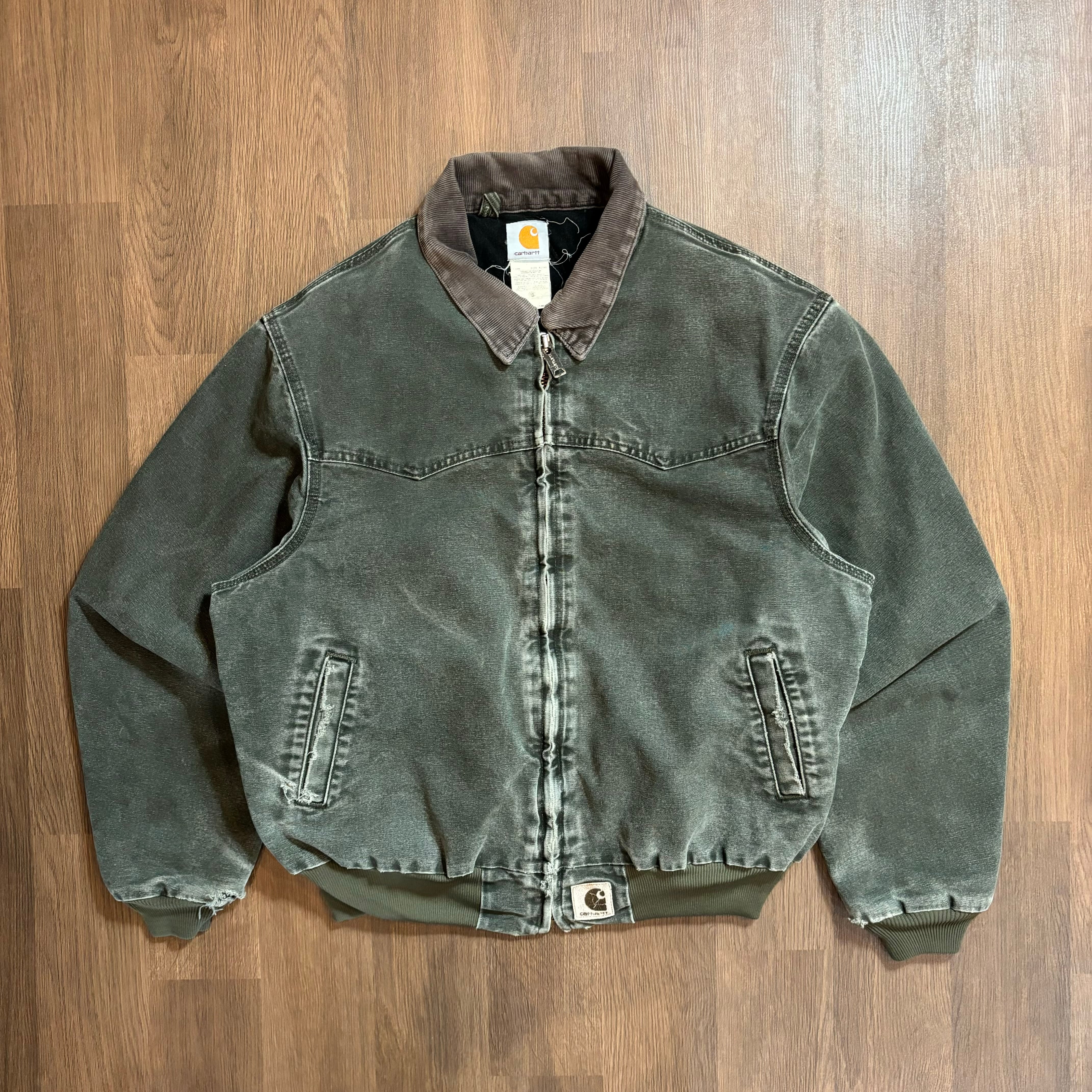carhartt サンタフェジャケット モスグリーン