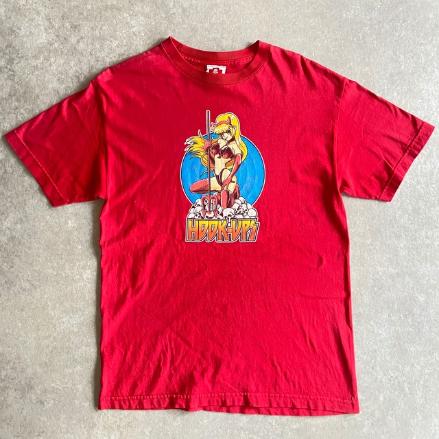 1990s  HOOK-UPS  Tee  M  USA