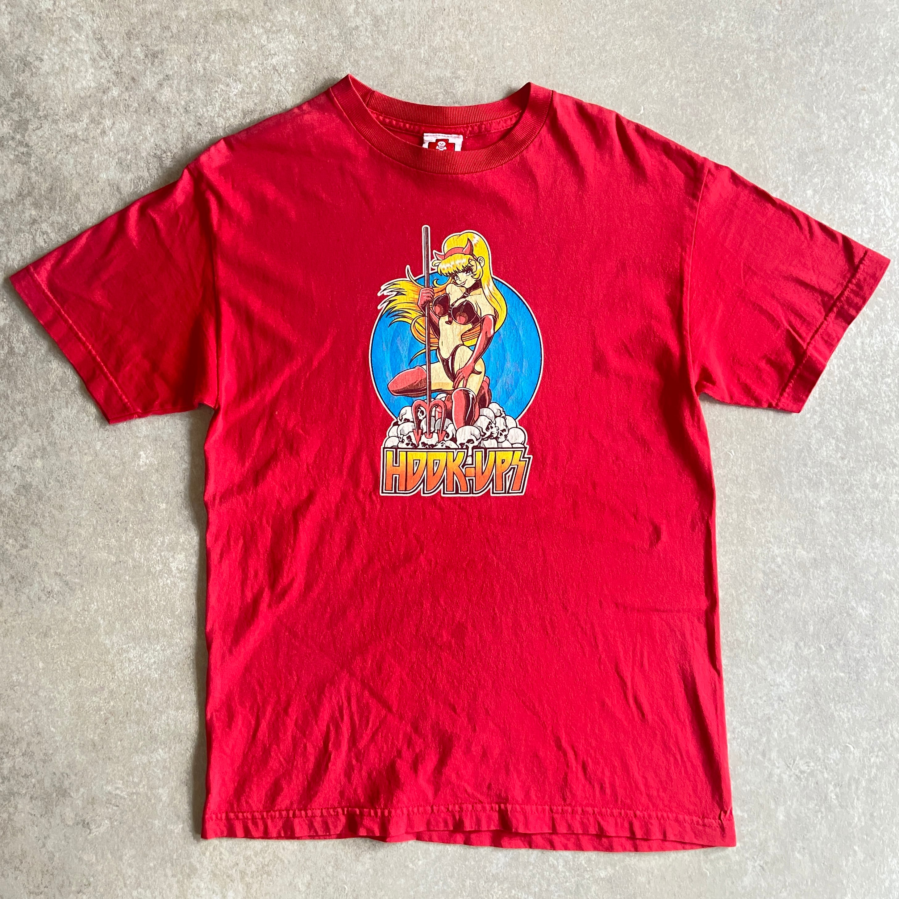 1990s HOOK-UPS Tee M USA