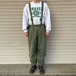 60s フランス軍 実物 フライトパンツ パラシュートパンツ 108L W104cm ミリタリー ユーロ ヴィンテージ オーバーオール 空挺部隊 TAP47 50s