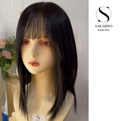 【旧商品セール】ミディアムウィッグ(ブラック)