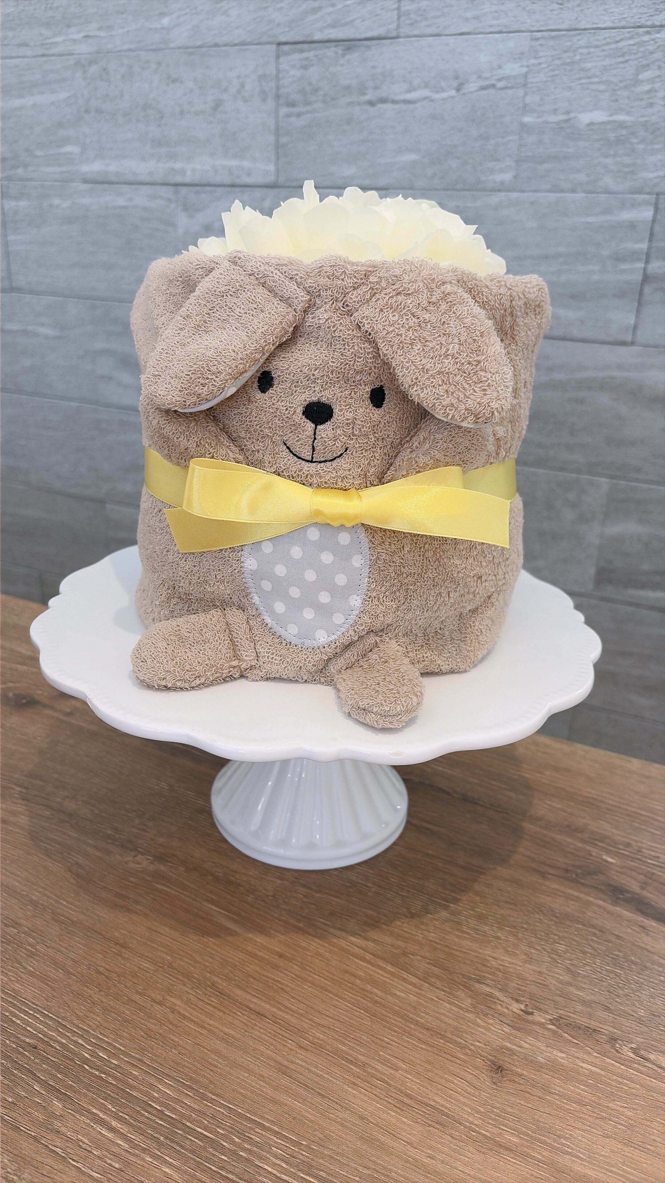 今治タオル ぬいぐるみタオルのおむつケーキ