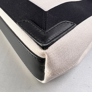 BALENCIAGA バレンシアガ カバス キャンバス トートバッグ 白 A-13640