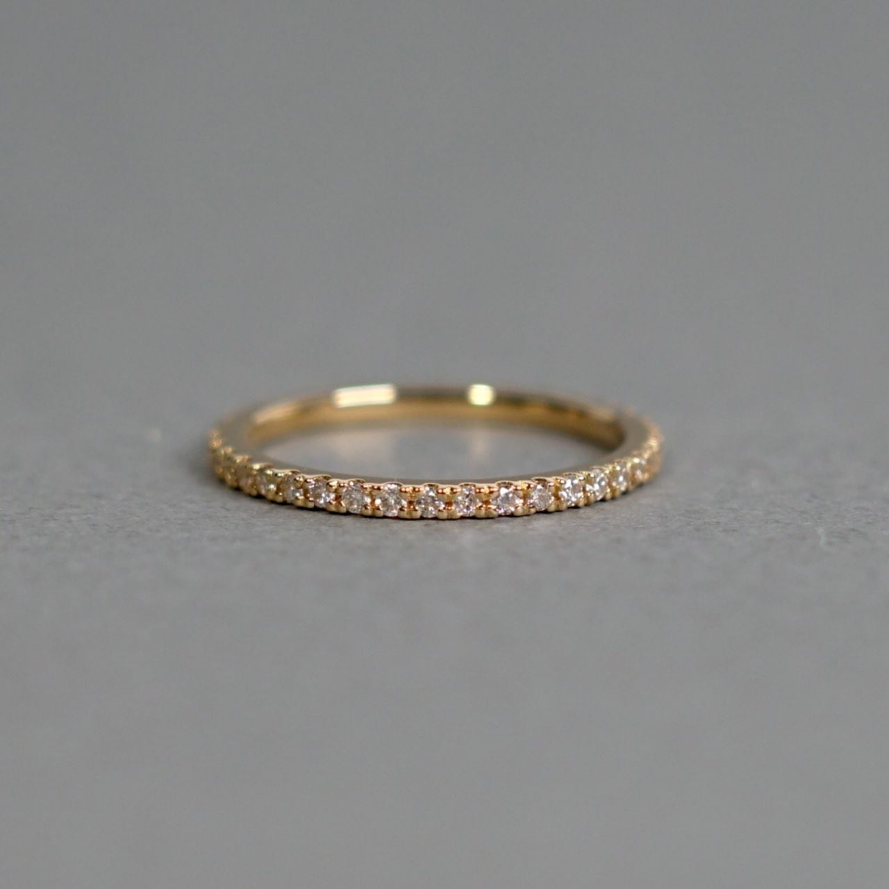 K18 ダイヤモンド フルエタニティリング M | ETmam（エトマ