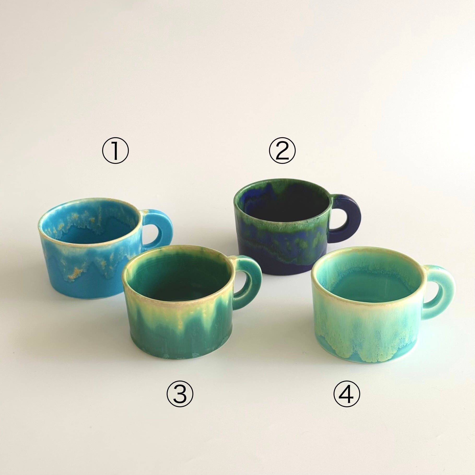 NAOKO HATA CERAMICS Melt mug cup M | Lotus roots(ロータスルーツ