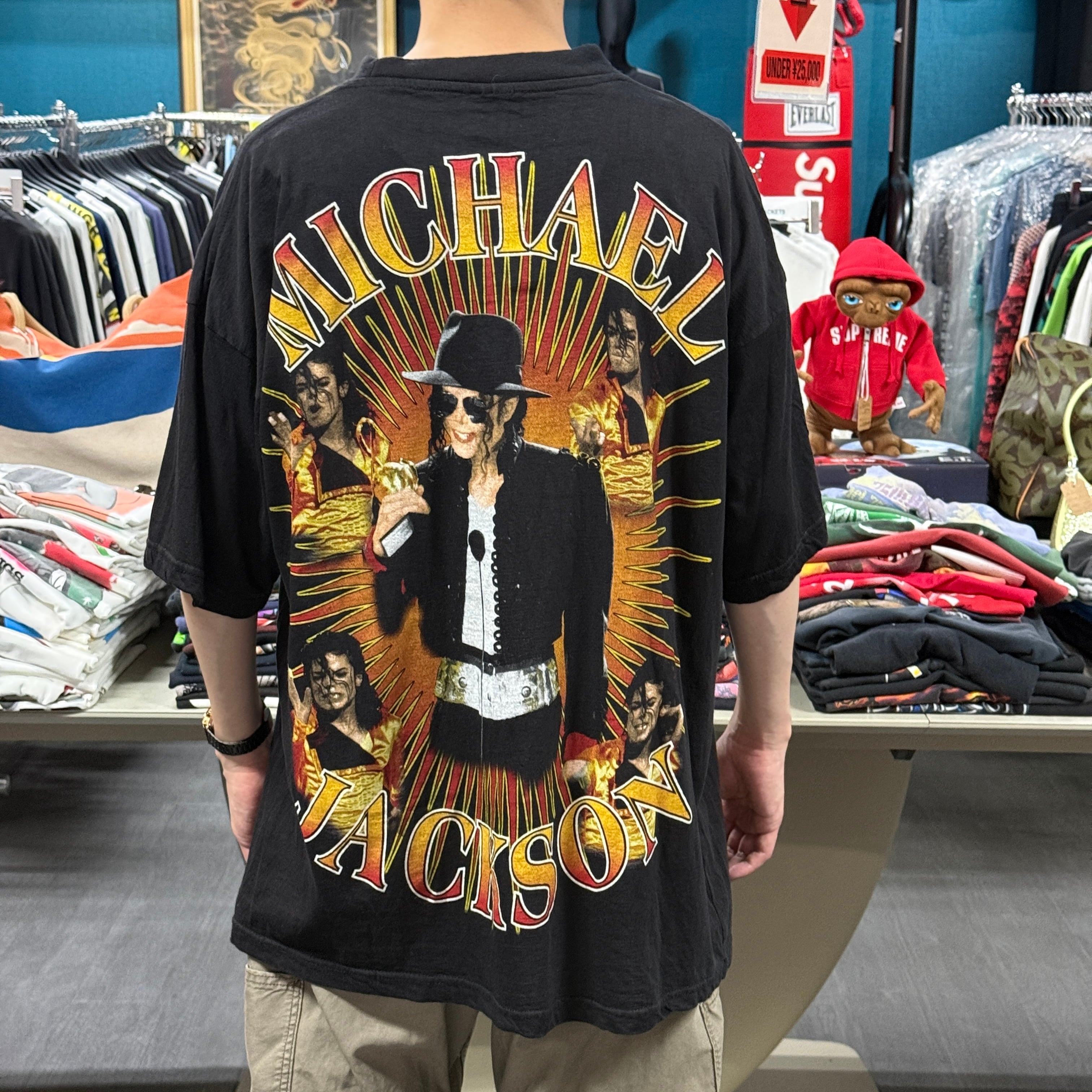 MICHAEL JACKSON】マイケル・ジャクソン オーバープリント Vintage T