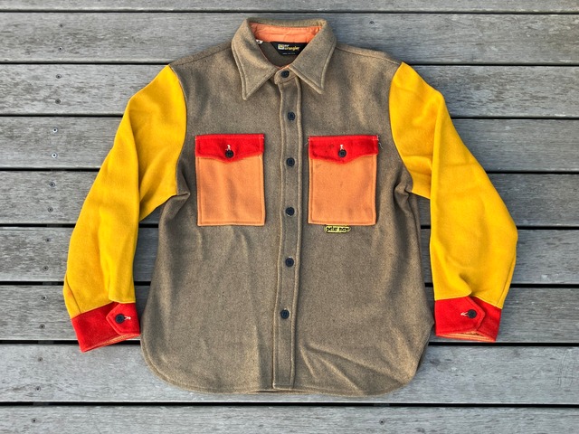 70s PETER MAX WRANGLER WOOL CPO SHIRTS