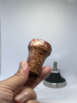 スタビライズドウッド あずき色