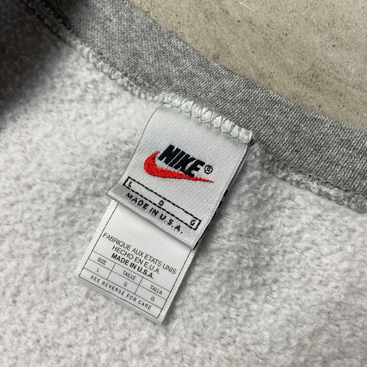 90〜00年代 USA製 NIKE ナイキ スウェットシャツ スウォッシュ ワン 