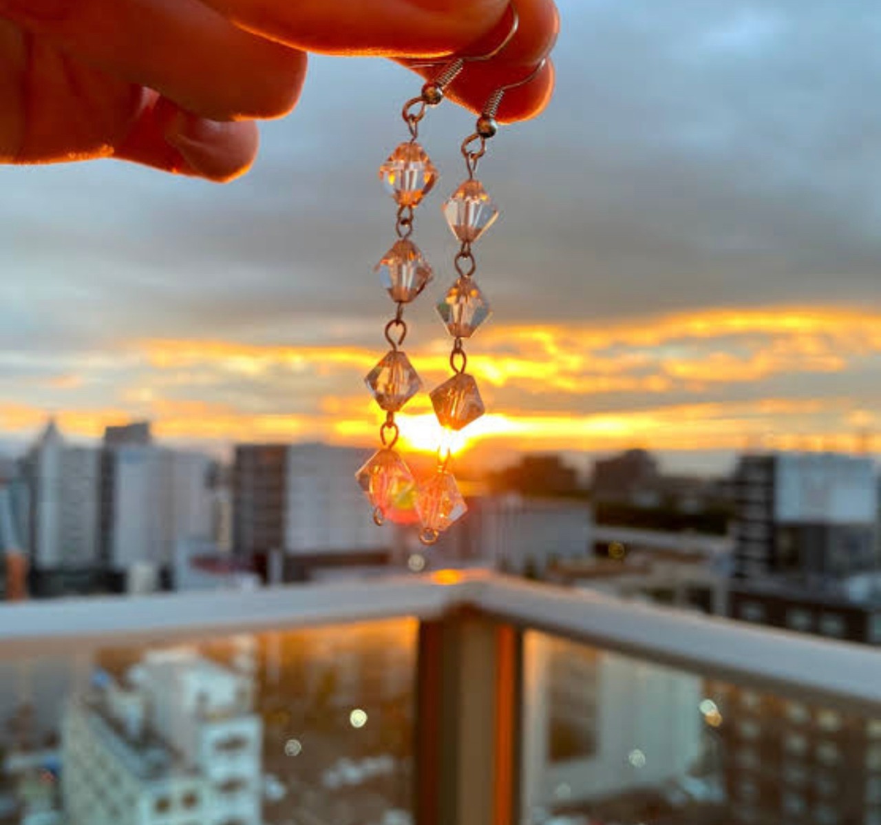 swarovski pierce & earring | pdami