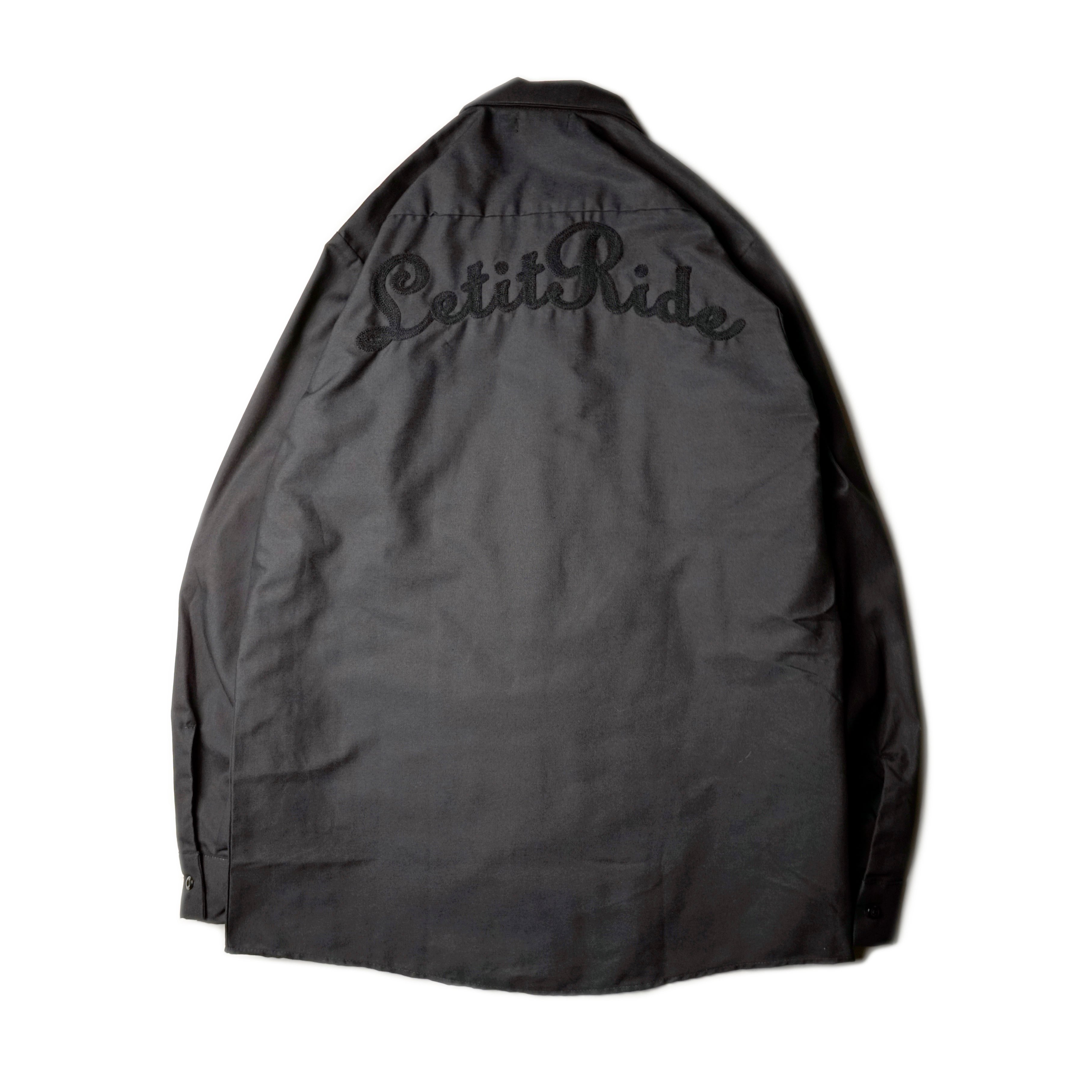 Let it Ride Classics “LIR-Work.Shirt ” Black | eltdesign
