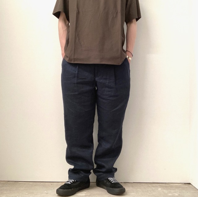 comm.arch. / Linen Eazy Trousers
