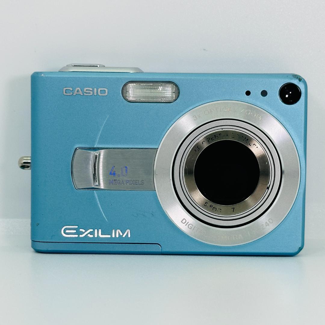 動作品】CASIO EXILIM EX-Z40 ゴールド 充電スタンド付き カシオ