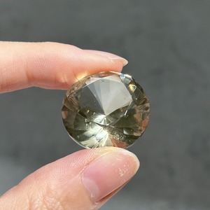 シトリン（黄水晶） ミニダイヤモンドカット03◇ Citrine ◇ 天然石・鉱物・パワーストーン