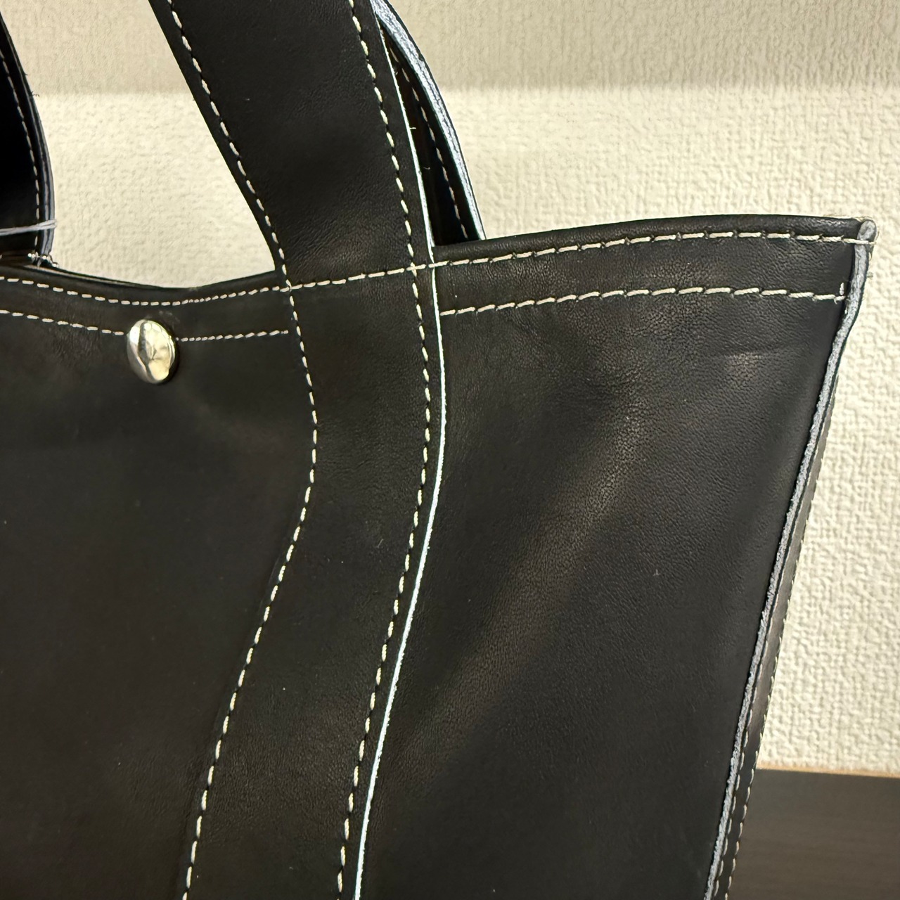 グローブレザー ミニトートバッグ【国産牛革】