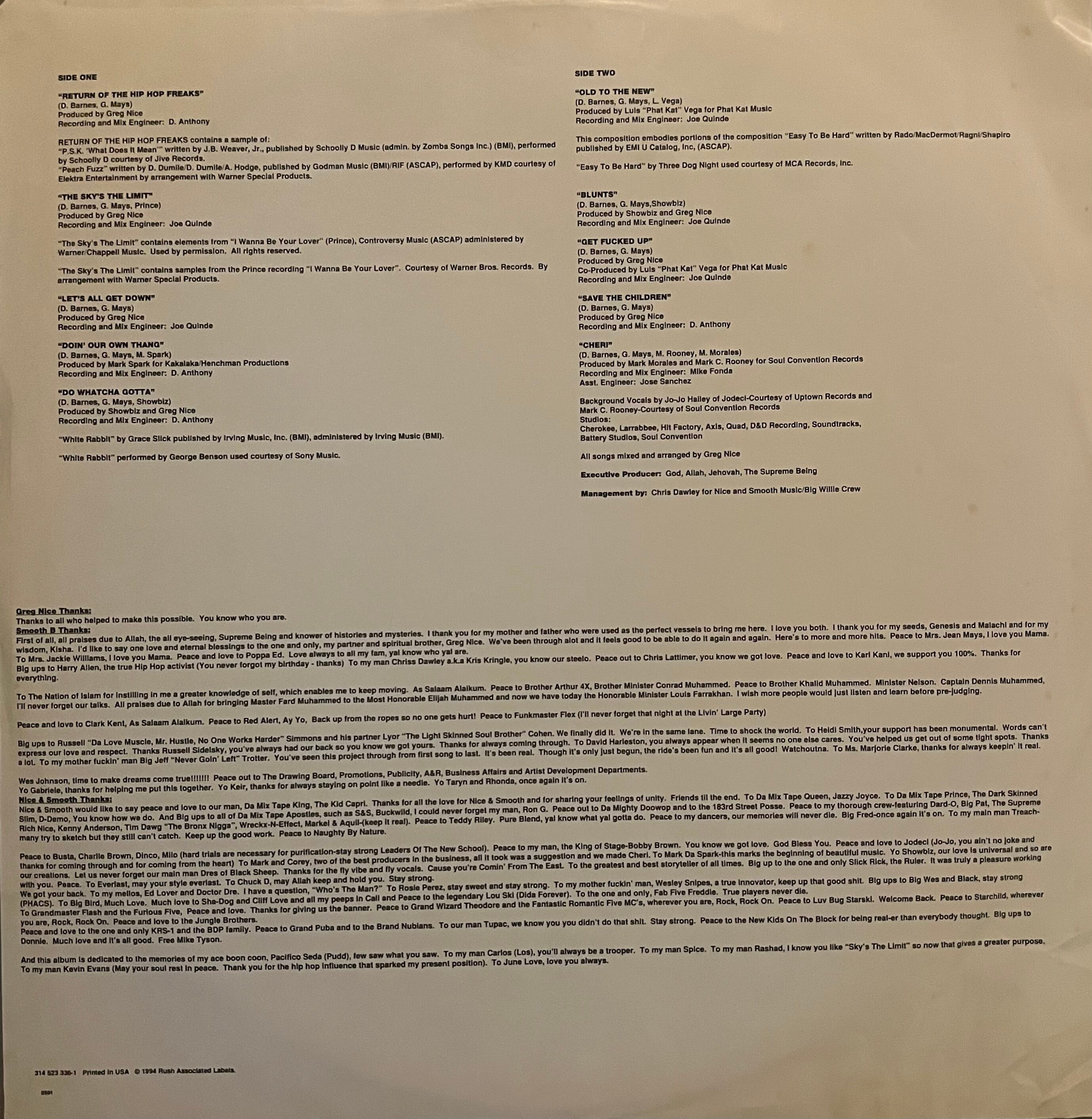 Nice & Smooth – Jewel Of The Nile (LP) | oleo Records