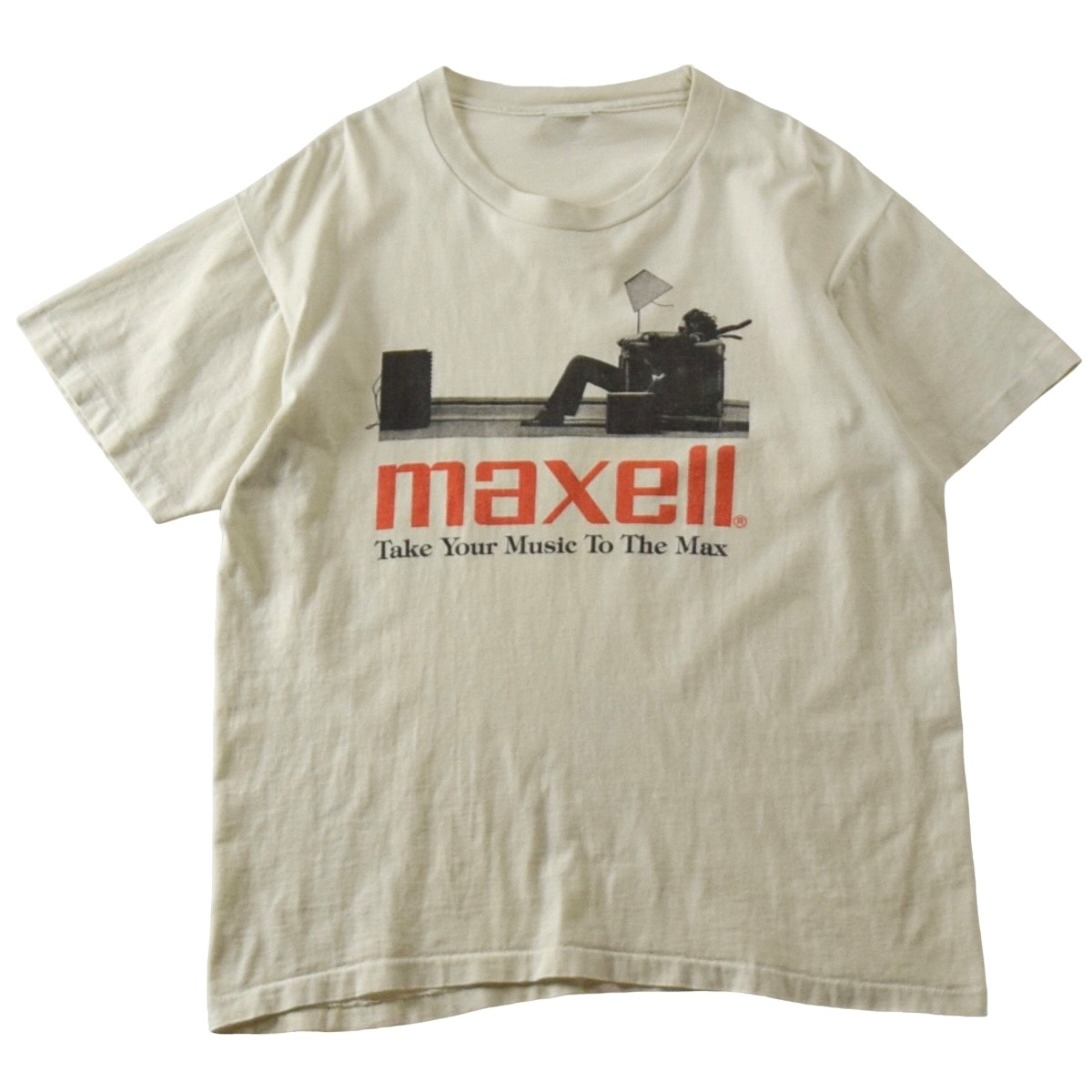 travis scott着用 maxell Tシャツ マクセル 90年代製 | Shop at 