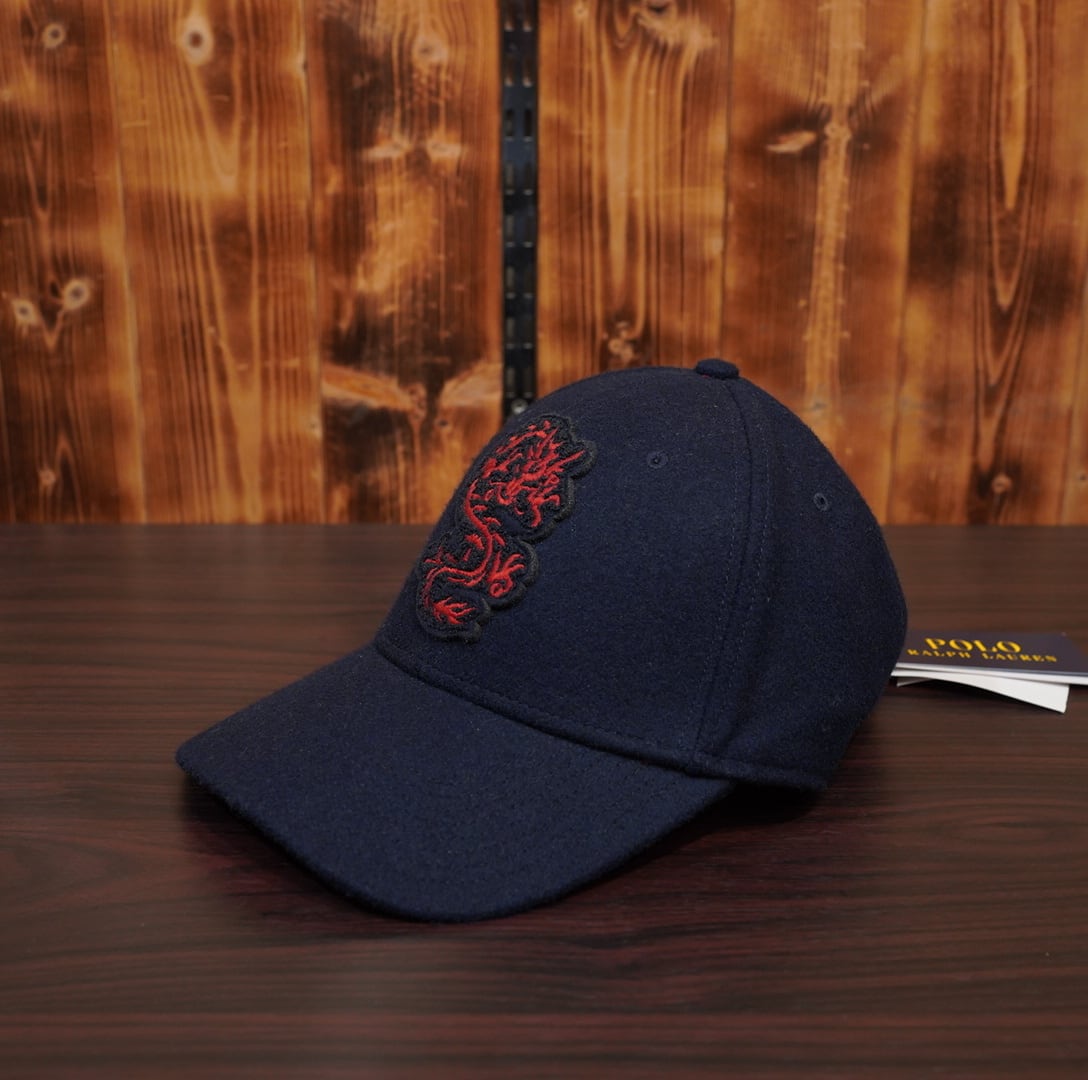 L.L.Bean ロングビル キャップ 緑 S/ヴィンテージ エルエルビーン